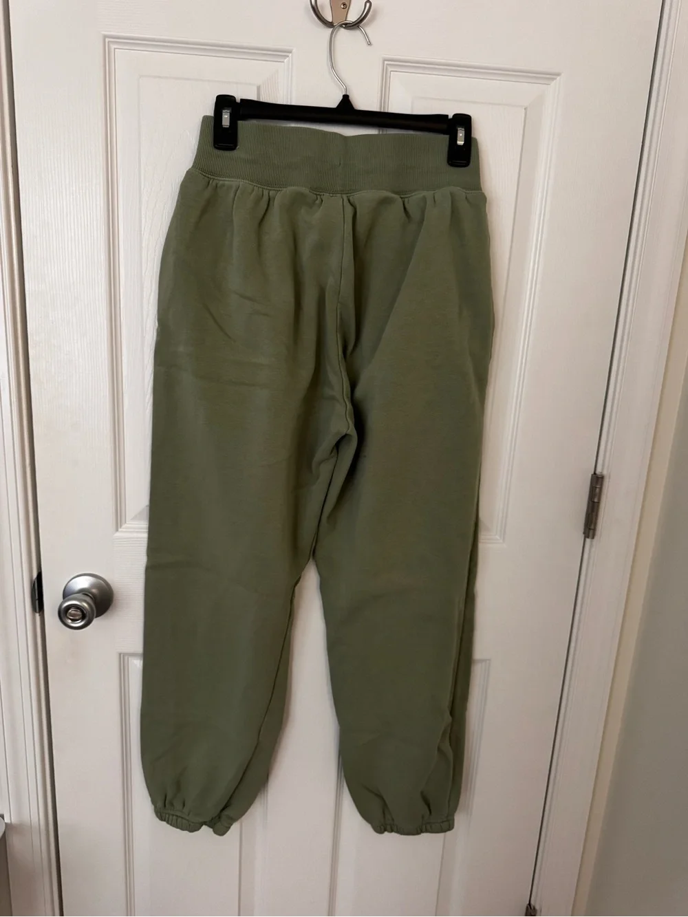 Nike Olive Green Joggers with Black Logo - S